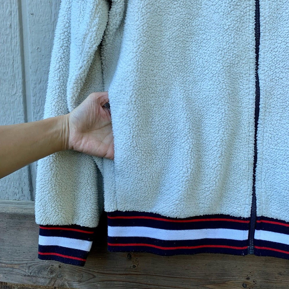 Champion Sherpa Color Block Jersey Style Zip Up S… - image 6